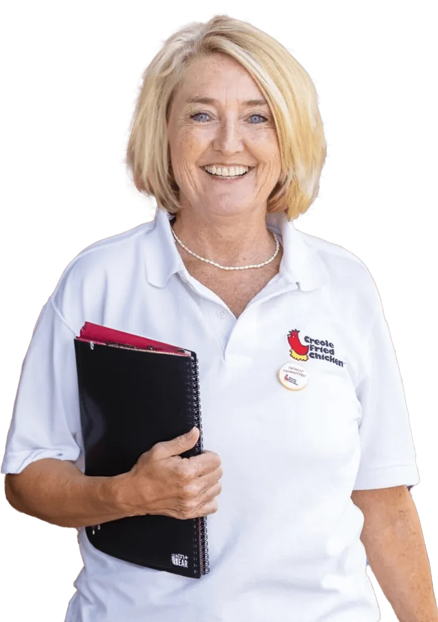 Julie Montague, Chief Operating Officer of Creole Fried Chicken